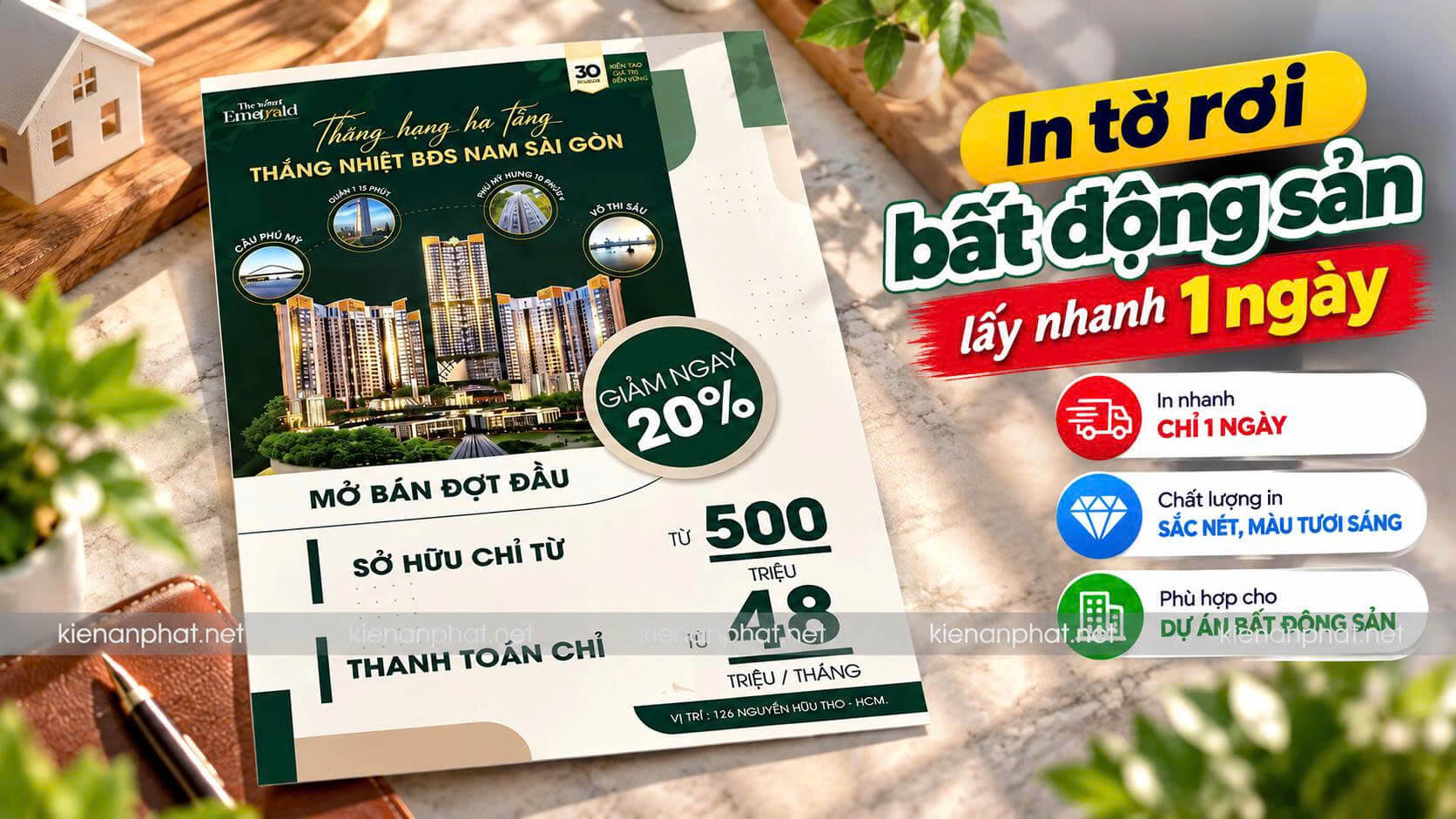Xưởng In Tờ Rơi Bất Động Sản, Tờ Rơi Nhà Đất Và Cho Thuê Phòng Trọ Giá Rẻ Tại TP.HCM