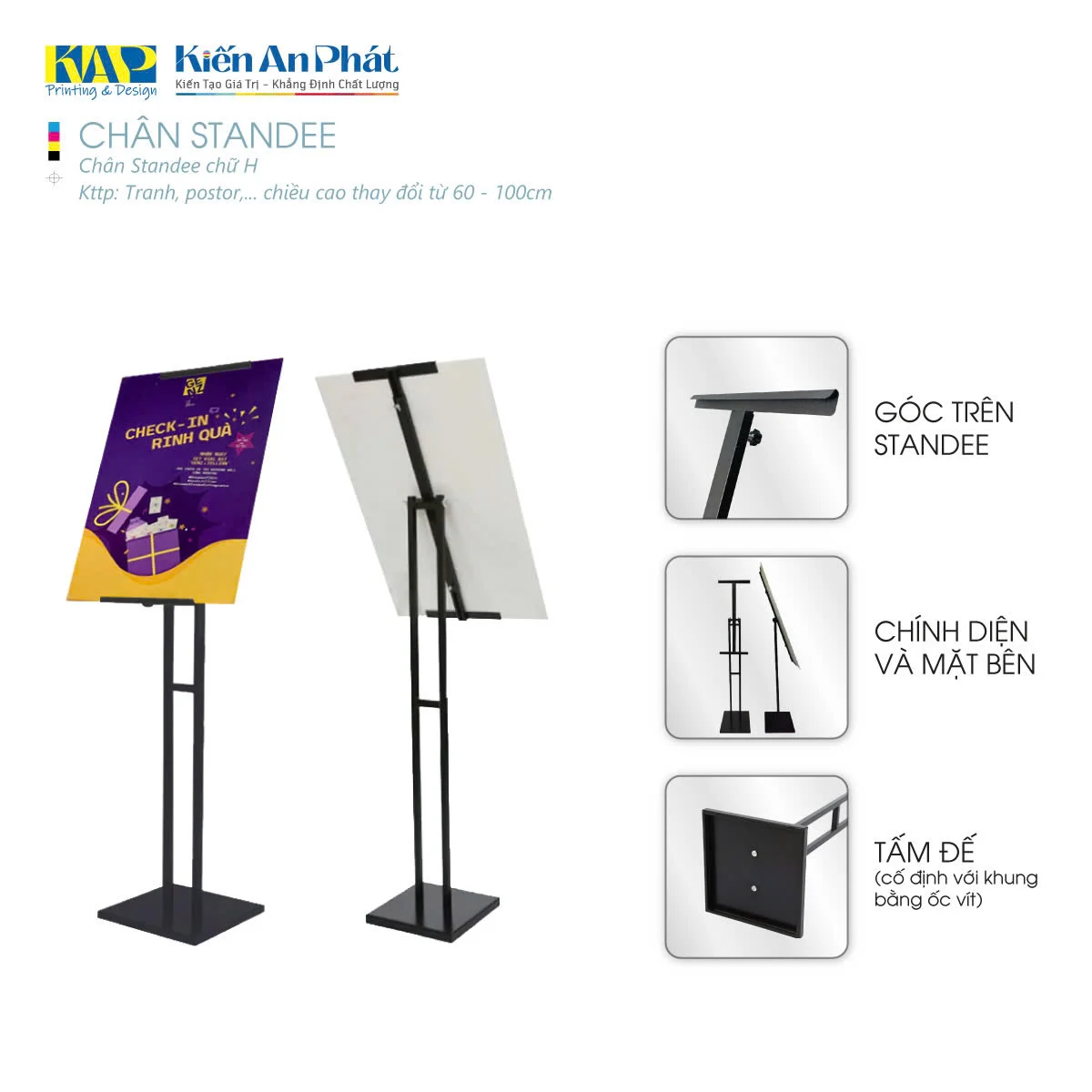 standee chữ H