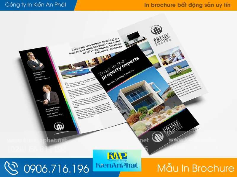 In brochure bất động sản uy tín: Trọn bộ ấn phẩm cần có