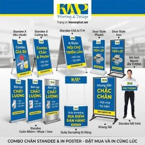 Cung cấp chân standee (Chân/ Poster)