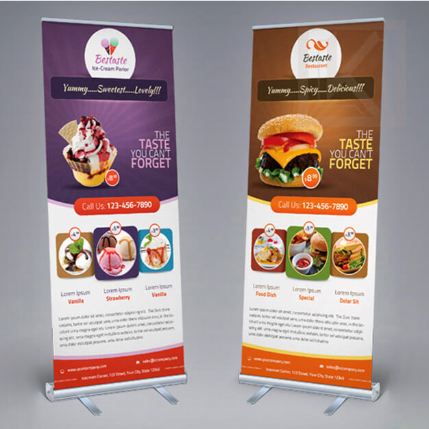 thiết kế standee